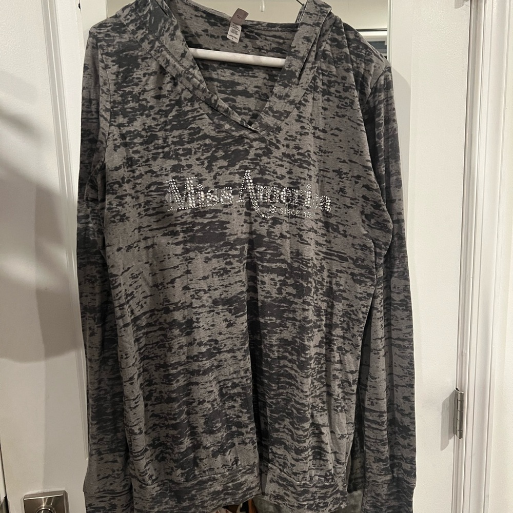 Miss America Gray Women's Top